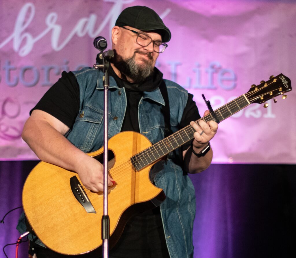 Mike Weaver on Guitar